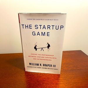 Hardcover copy of The Startup Game